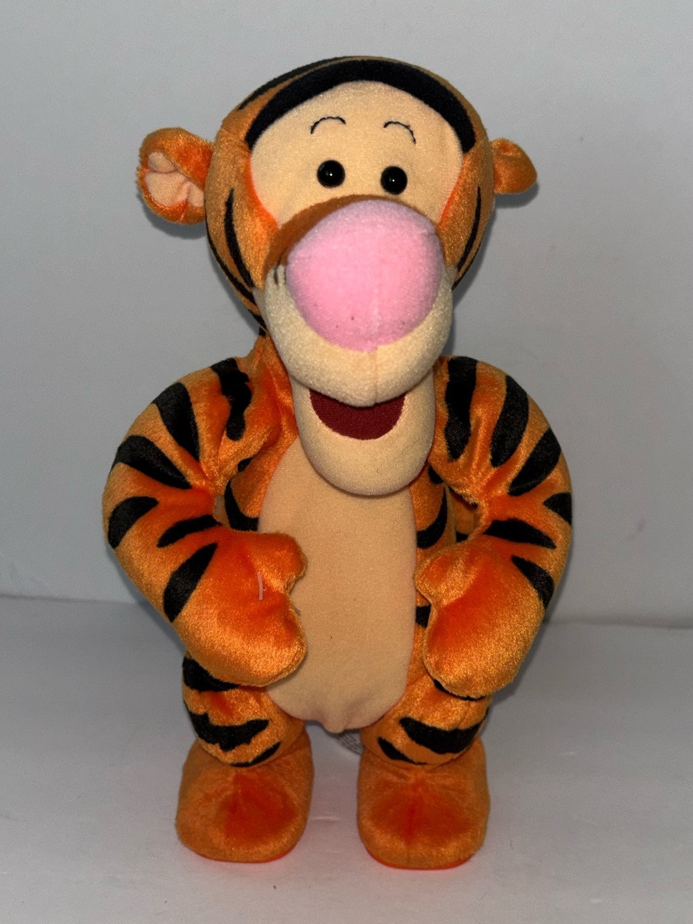 Vtg Mattel Bouncing Tigger Plush Talking Toy 1998 Works!